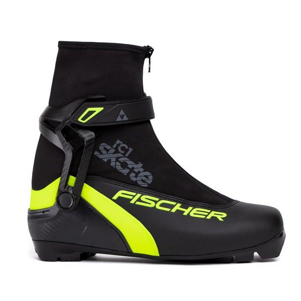 Ботинки для беговых лыж Fischer RC1 Skate S86022 черный/желтый 46 р.