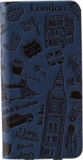 Чехол (флип-кейс) Ozaki OC585LD O!coat Travel leather folio case with pocket for iPhone 6 Plus London