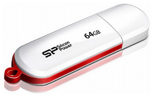 Флешка Silicon Power 64Gb Luxmini 320 SP064GBUF2320V1W USB2.0