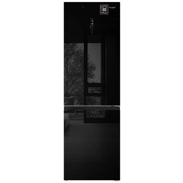 Холодильник Weissgauff WRK 2000 Total NoFrost Inverter Black Glass черный