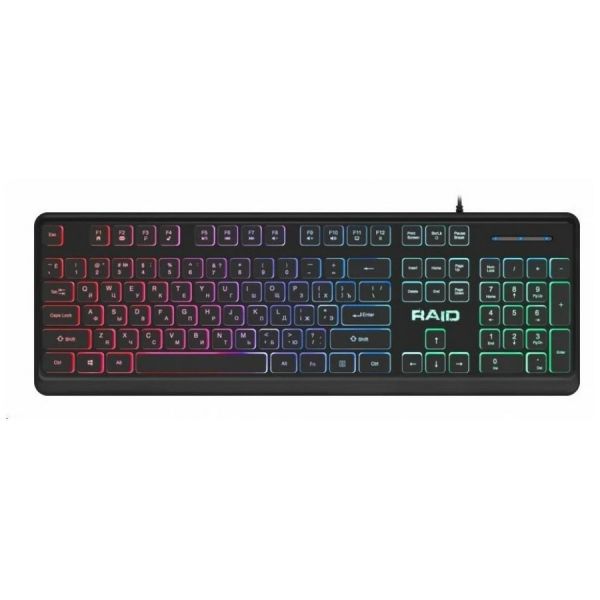 Клавиатура проводная Defender GK-778DL USB черный