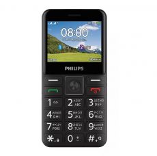 Сотовый телефон Philips Xenium E207 32 Мб Nucleus черный 32 Мб