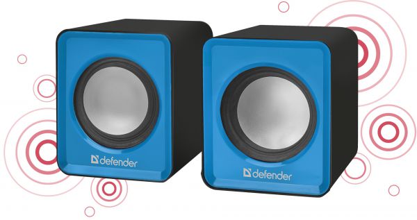 Портативная колонка Defender а 2.0 SPK 22 Blue 2x2.5W USB