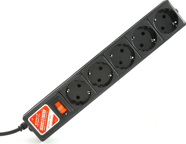 Сетевой фильтр Power Cube SPG-B-10 5 3м Black черный